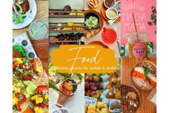 Download Colorful Food Presets, Smoothie Filters - Filters Collection