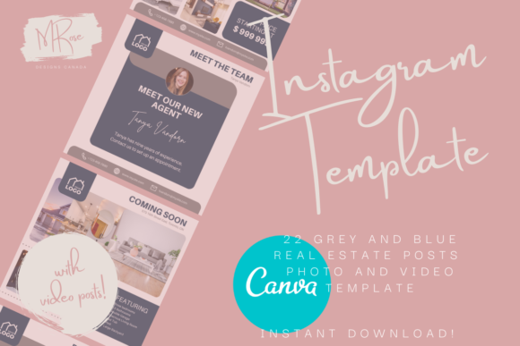 Download Photo/Video Instagram Canva Template - Instagram Collection